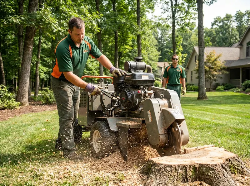 Stump Grinding in Chenequa, Wi
